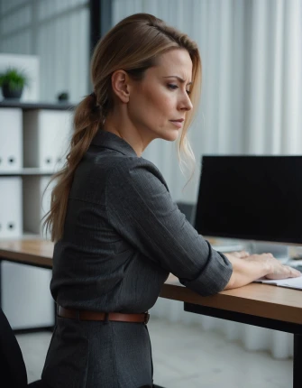 Lumbago: Anpassung des Arbeitsplatzes